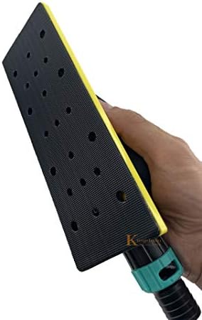 2-3/4 in. x 7-3/4 in. Kingdom Abrasive Pro-Net Multi Hole Hook and Loop Vacuum Hand Sanding Pad
