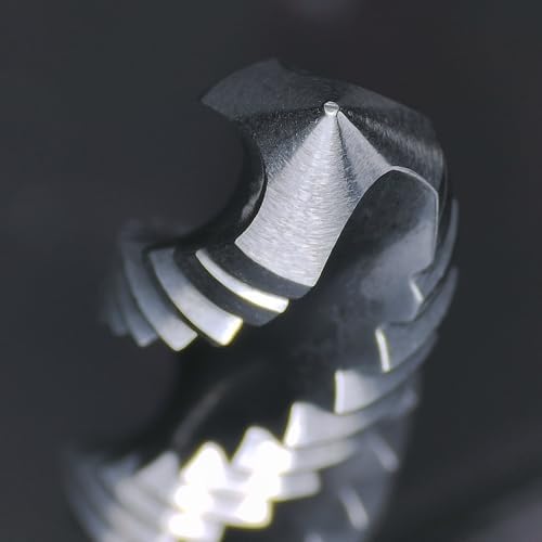 Tools M10 x 1.5 AlTiN Coating Spiral Flute Thread Tap, Metric Machine Threading Tap High Speed Steel Cobalt(HSSCo), Round Shank with Square End, H2 Tolerance, 2pcs