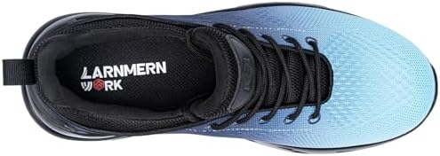 LARNMERN Men Chef Shoes Non Slip Work Waterproof Slip-on