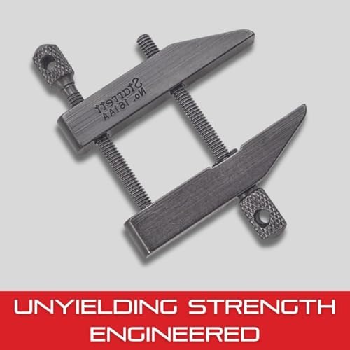 Starrett Toolmakers Parallel Clamp, 3/4" Capacity, 21/32" Throat Depth