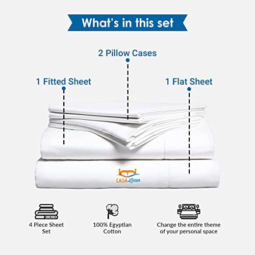 JS Sanders Collection Split Head Sheet Set 4PC Cal. King Size, Plum