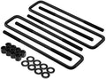 Supreme Suspensions - 4X Heavy-Duty Square Bend U-Bolts for Lifted Applications => 13" Long x 2.5" Wide x 9/16" Threads