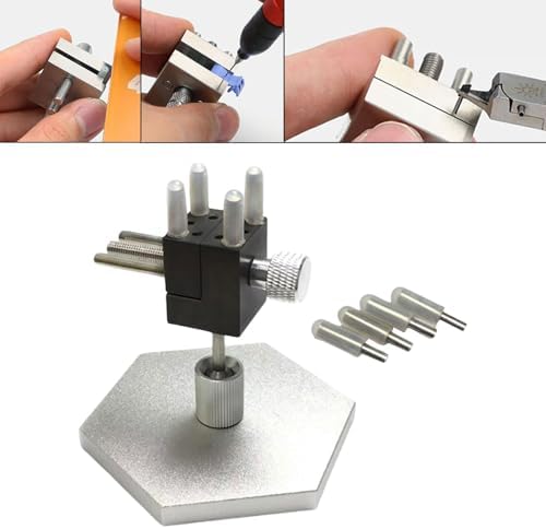 Mini Vise DIY Modeling Crafts Tool Workbench Table Vice Clamp for Scale Model Building Paint Electronic Jewelry- With Hexagon Base