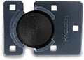 PACLOCK's UCS-7A/775 Hasp and Puck Combo Kit, High Performance 6-Pin Cylinder, One Lock Keyed to a Number U-Pick! w/ 2 Keys, Black Anodized Aluminum, Double Coated Grey Hasp