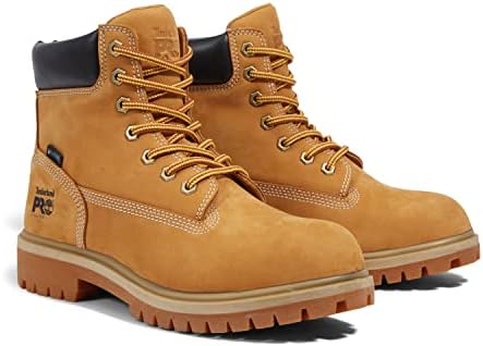 Timberland PRO Women’s Direct Attach 6 Inch Steel Safety Toe Insulated Waterproof Industrial Work Boot