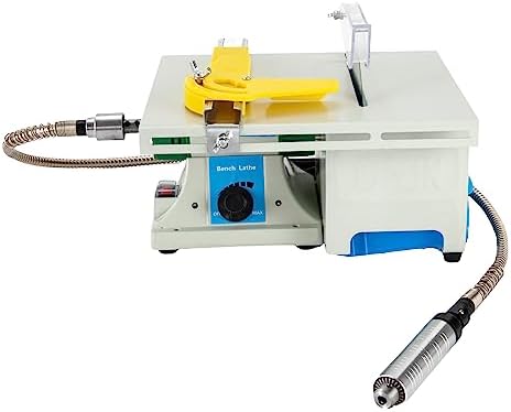 Mini Table Saws Grinder Polishing Machine, Table Saw Jewelry Making Polisher w/Flex Shaft, Lapidary Equipment DIY Metal Polishing Woodworking Tool for Home Woodworking Carving