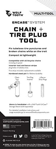 Wolf Tooth EnCase System Chain + Tire Plug Multi-Tool
