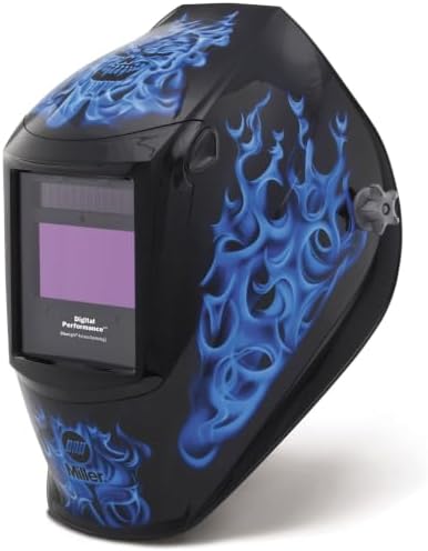 Miller Digital Performance™ Welding Helmet, ClearLight™ 4x, Blue Rage™