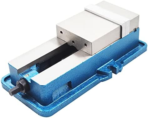 kimllier 5 Inch Heavy Duty Milling Machine Vise, Ductile Iron Accuracy Lock Down Vise, Accuracy Mill Vise without Base Fit for Finishing Milling Machines, Drilling Machines, and Accuracy Parts
