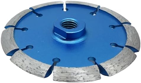 5"x0.375" Concrete Crack Chasing Diamond Blade, 5 Inch Crack Chaser Wheel Saw, Tuckpointing Mortar Joint Grinding Wheel (5“ x 0.375")