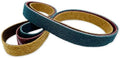 Red Label Abrasives 2 X 72 Inch Non Woven Surface Conditioning Sanding Belts for Knife Makers and Metal Fabricators - Coarse, Medium, and Fine Grits Sand Paper - 3 Pack Assortment