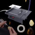 Portable Table Saw 1800W Jade Carving Machine 110V Multifunction Gem Faceting Polishing Machine Small Grinding And Cutting Machine, Stepless Speed Regulation Bench Grinder Polisher