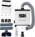 Solder Fume Extractor, 238W Smoke Absorber Air Purifier with HEPA Activated Carbon Filter for Soldering Station, Welding & Laser Engraving, Adjustable Quiet Fan ≤45dB