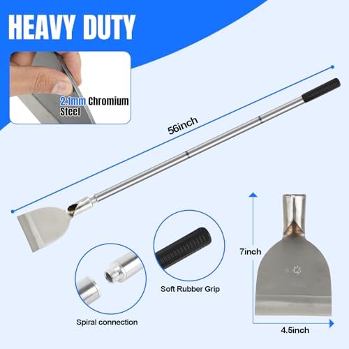 Paint Floor Scraper Tool, Wallpaper Removal, Garden Flat Shovel