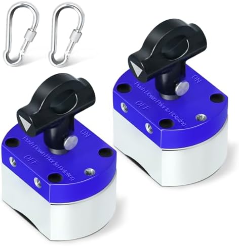 180LB ON/Off Magnets Switchable Magnetic System for Lifting (2PACK)