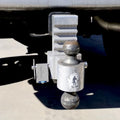 PACLOCK's 80-Series Trailer Hitch Lock, Standard Rekeyable (SR), 400" Pin, One Lock Keyed to a Number U-Pick! w/ 2 Keys, Silver