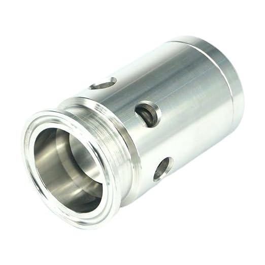 1.5" Tri Clamp Ferrule OD 50.5mm 1 Bar Breaker Vacuum Pressure Relief Safety Valve Spring Sanitary 304 Stainless Steel Beer
