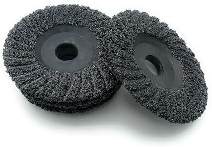 SIGNI 5 Pack SiC Plastic Back Grinding Wheel for Granite/Marble/Concrete and Glasses (4.5 INCH, 16 GRIT)