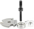 Amana Tool 53409 Slotting Cutter Assembly 3 Wing x 1-7/8 D x 7/32 CH x 1/4 Inch SHK Router Bit
