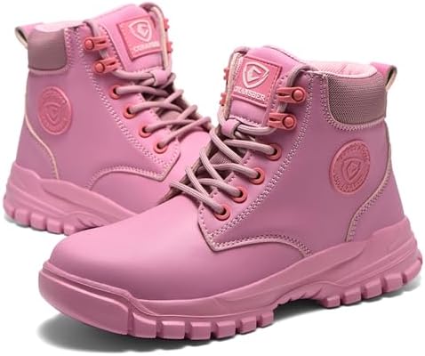 Steel Toe Boots for Women Men Waterproof Lightweight Safety Shoes