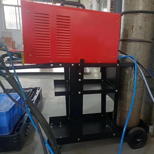 Welding Cart for Mig Welder - Table Top Cabinet With Gas Bottle Storage - Machine Equipment Plasma Cutter - Durable 400 Lbs Capacity