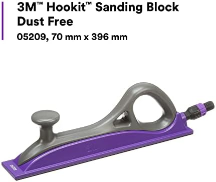 3M Hookit Dust Free Sanding Block, 05209, 70 mm x 396 mm