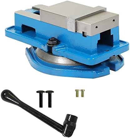kimllier 3 Inch Heavy Duty Milling Machine Vise with 360 Degree Swivel Base