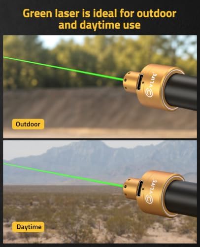 CVLIFE Rechargeable Green/Red Laser Bore Sight Magnetic Bore Sight Laser