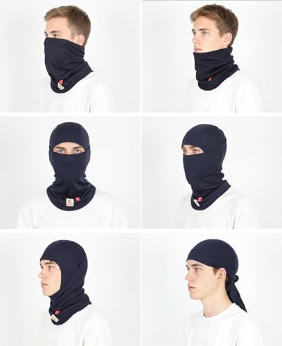 BOCOMAL FR Balaclava with Face Mask 7oz Midweight Arc Rated NFPA2112 CAT2