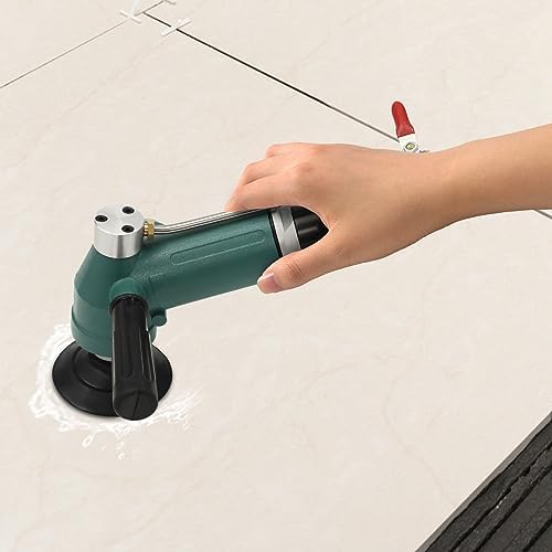 Air Grinder, 4-Inch Pneumatic Air Wet Stone Polisher, 700W Water Wet Air Sander Concrete Polighing Air-Powered Stone Polisher, Air-Powered Stone Polisher for Use On Buffed Marble
