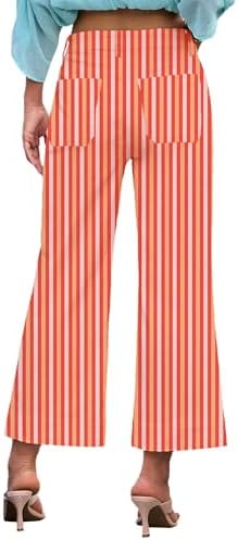 Wide Leg Jeans for Women Trendy High Waisted Flare Jeans Cropped Pants Stretchy Baggy