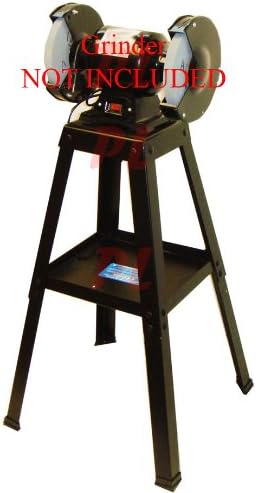Universal 4 Legs Bench Grinder Buffer Vise Stand w/ Tool Tray Grinder Stand