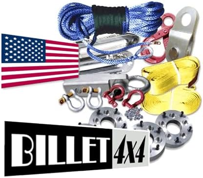 BILLET4X4 U.S. Made 2-1/2 inch Wide MEGA-Duty Axle Leaf Spring Rebound Clamps - Set of Four (4) (4x4 Vehicles)