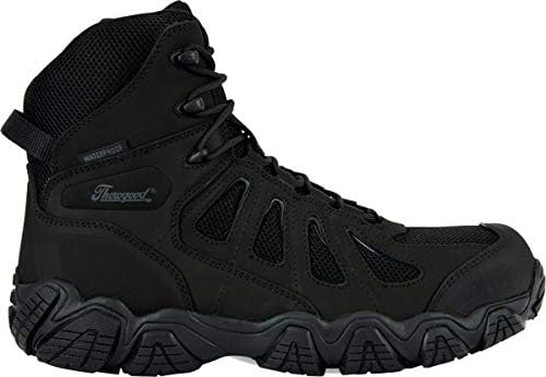 Thorogood Men's Crosstrex Series - 6" BBP Waterproof, Side Zip Composite Safety Toe Hiker Boot
