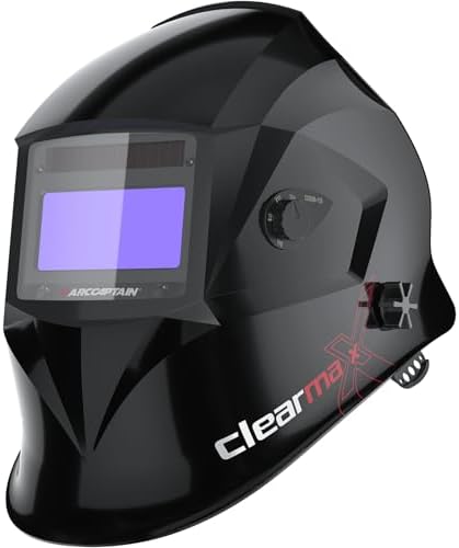 ARCCAPTAIN Welding Helmet Auto Darkening, 1/25000s Response, Shade 4/9-13
