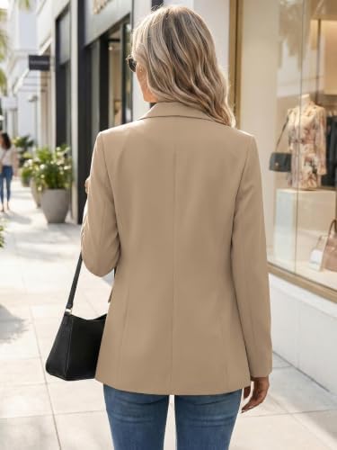 Mina Self Women's Business Casual Blazer Slim Fitted Lightweight Jacket