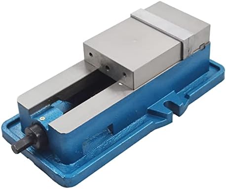 kimllier 4 Inch Heavy Duty Milling Machine Vise, Ductile Iron Accuracy Lock Down Vise, Accuracy Mill Vise without Base Fit for Finishing Milling Machines, Drilling Machines, and Accuracy Parts