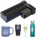 GWEIKE Roller Rotary for G2/Plus/G2 Pro/G2 Max, Laser Engraving Machine Accessories, Roller Rotary is Suitable for Engraving Cylindrical Objects Such as Stainless Steel Cups, Pens, etc.