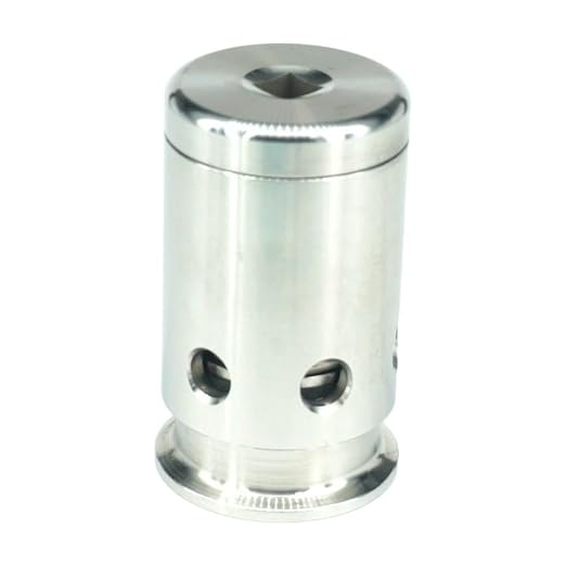 1.5" Tri Clamp Ferrule OD 50.5mm 1 Bar Breaker Vacuum Pressure Relief Safety Valve Spring Sanitary 304 Stainless Steel Beer