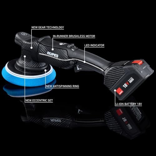 RUPES BigFoot HLR21 Random Orbital Basic Polishing Kit
