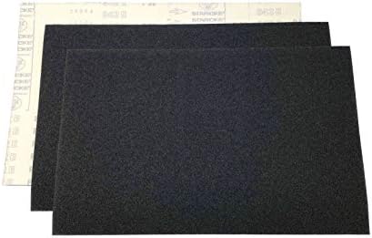 12 x 18 Sandpaper Sheets Silicon Carbide Heavy Duty Paper (10 pack, 40 grit)