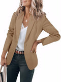 Cicy Bell Womens Casual Blazers Long Sleeve Work Office Suit Jackets Blazer