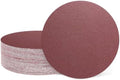 HARFINGTON 20 Pcs 6 Inch Sanding Discs 100 Grit Red Aluminum Oxide