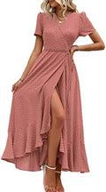 PRETTYGARDEN Women's Boho Floral Summer Maxi Dresses