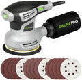 GALAX PRO 5-inch Random Orbital Sander Corded 2.4-Amp with 15PCS Sandpapers