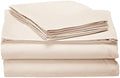 Jessica Sanders Premier 1800 Series 4pc Bed Sheet Set - King, Beige Cream, - Jessica Sanders Embroidery