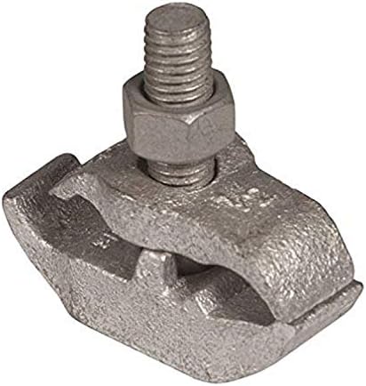 Hubbell-Raco 2328PC Hubbell-Raco Conduit Clamp, Parallel Type, 2-Inch Trade Size, Malleable Iron, (Pack of 25)