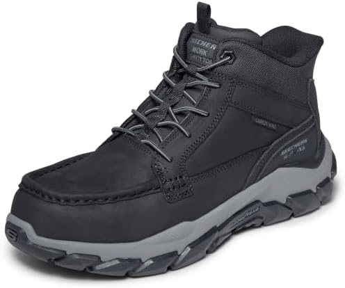 Skechers Men's Santoro Moc Toe Hands Free Slip Ins