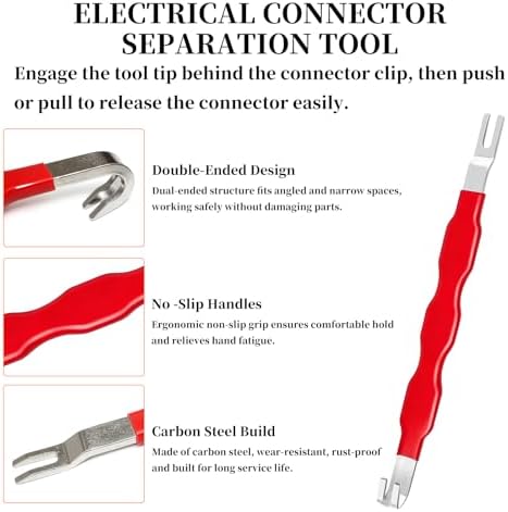 2Pcs Electrical Disconnect Pliers Set Electrical Connector Separator Tool