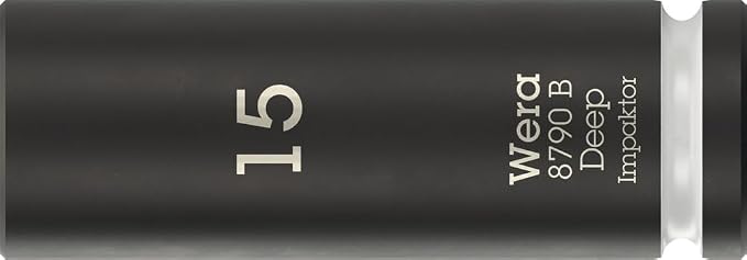 05005590001 9660 Magnetic rail B Impaktor Deep 1 socket set, 3/8" drive, 10 pieces